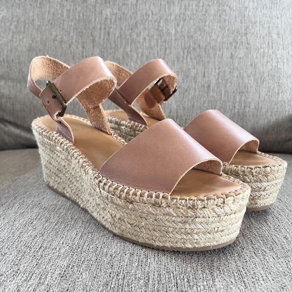 Soludos Anthro Minorca Women's Platform Wedge Sz 10